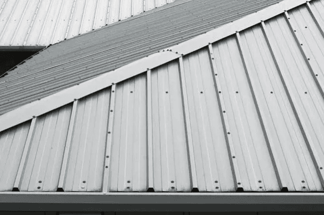 Exposed Fastener metal roofing sample