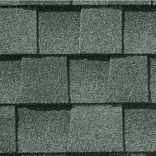 Charcoal roofing sample