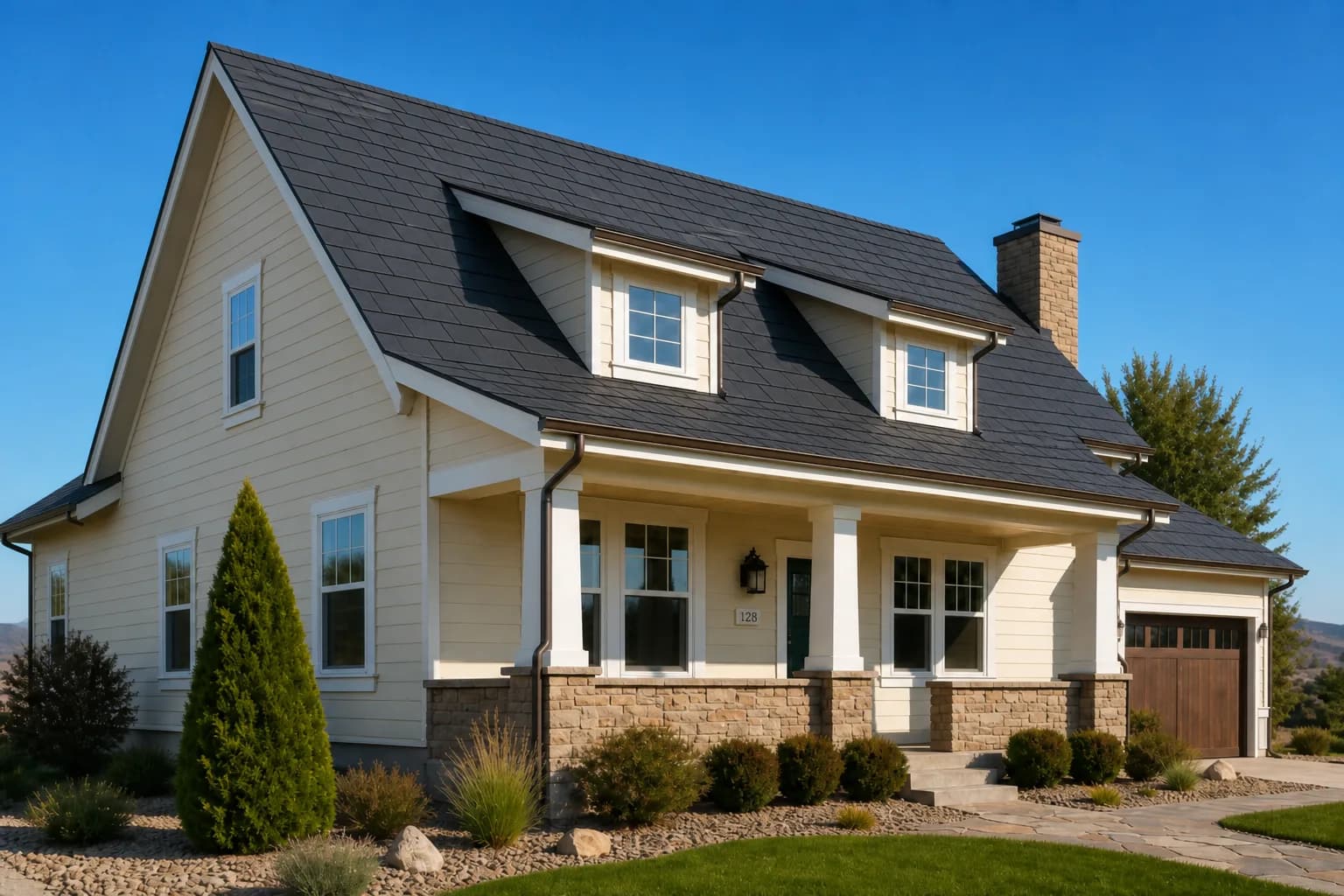 Synthetic Tile, Left Elevation