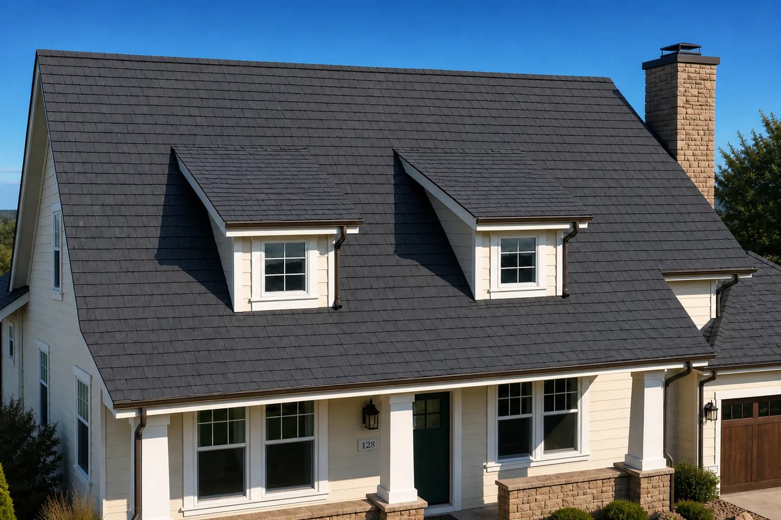 Synthetic Tile, Roof Close